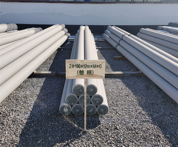 贵德190×12米钢筋混凝土水泥电线杆